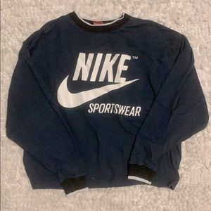 Blue Nike Crewneck Sweatshirt